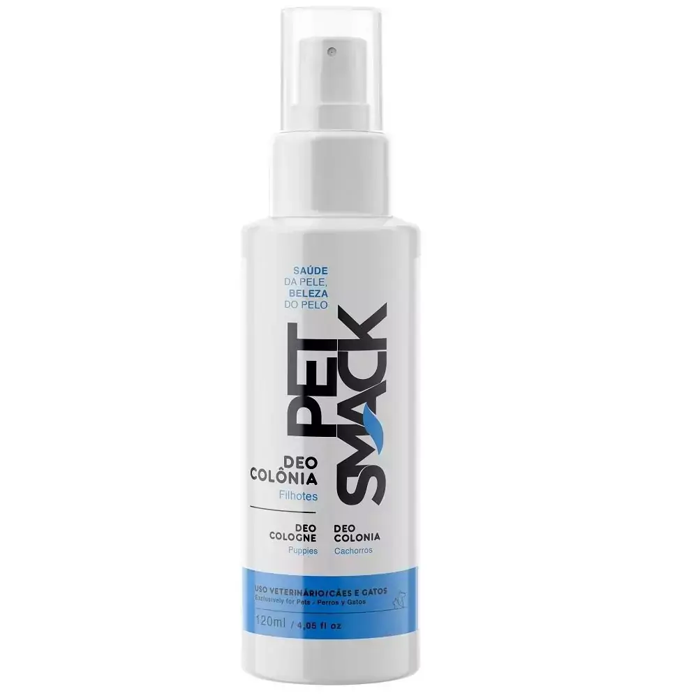 Deocolônia Pet Smack Filhotes Inspirado no Mamãe e Bebê para Cães e Gatos - Centagro (120 ml)