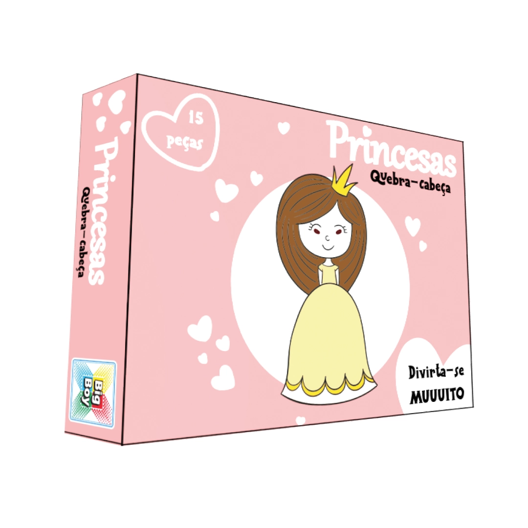 Quebra Cabeca Princesa 2130 Big Boy