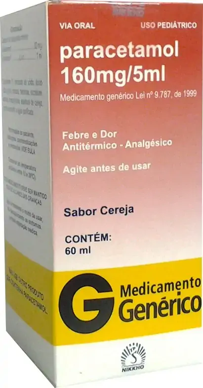 Paracetamol 32 Mg/ml Suspensão Oral Zydus Nikkho Genérico