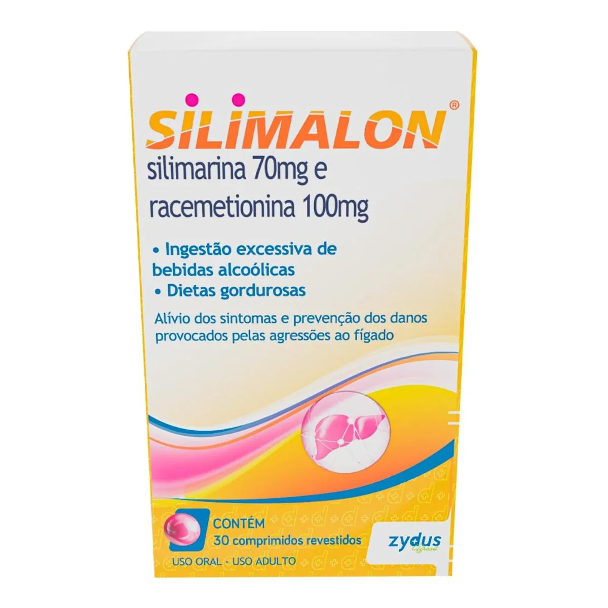 Silimalon Zydus Nikkho Caixa 30 Drágeas