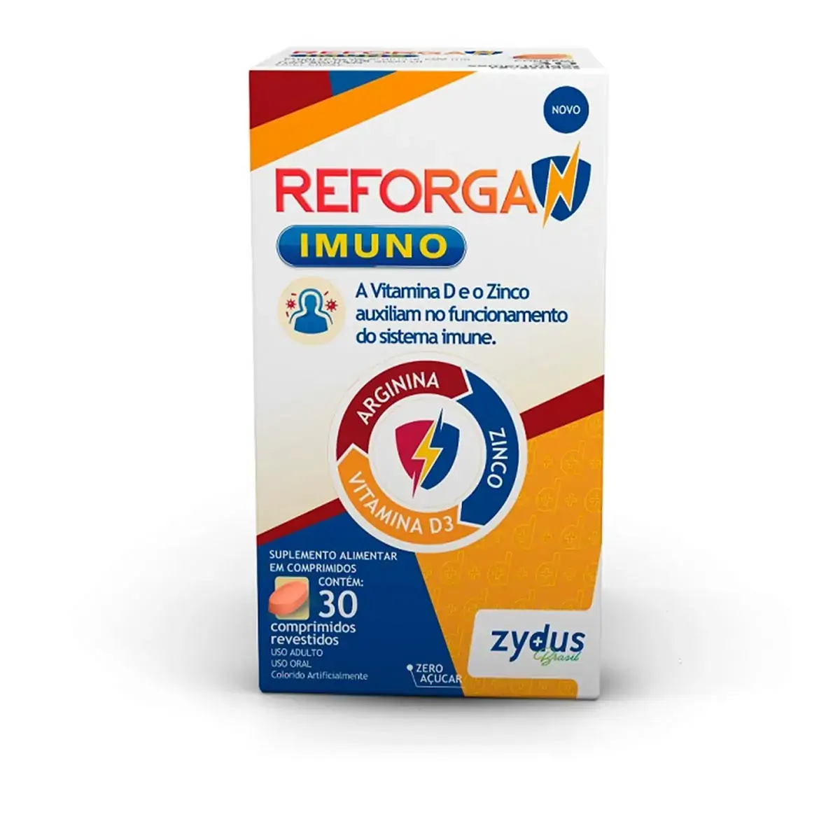 Reforgan Imuno 500 10mg 2000ui Cx 30 Comp