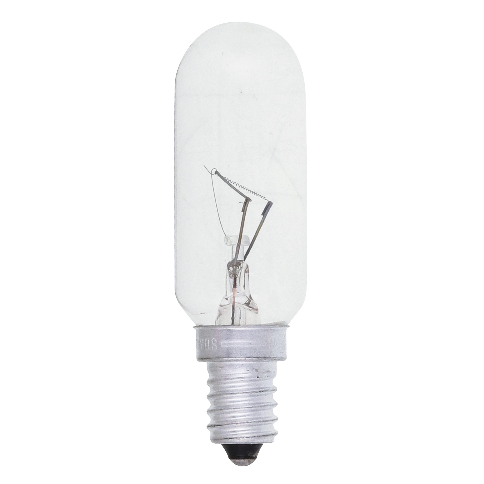 Lâmpada Incandescente E14 Tubular 40W Luz Amarela 127V Sadokin