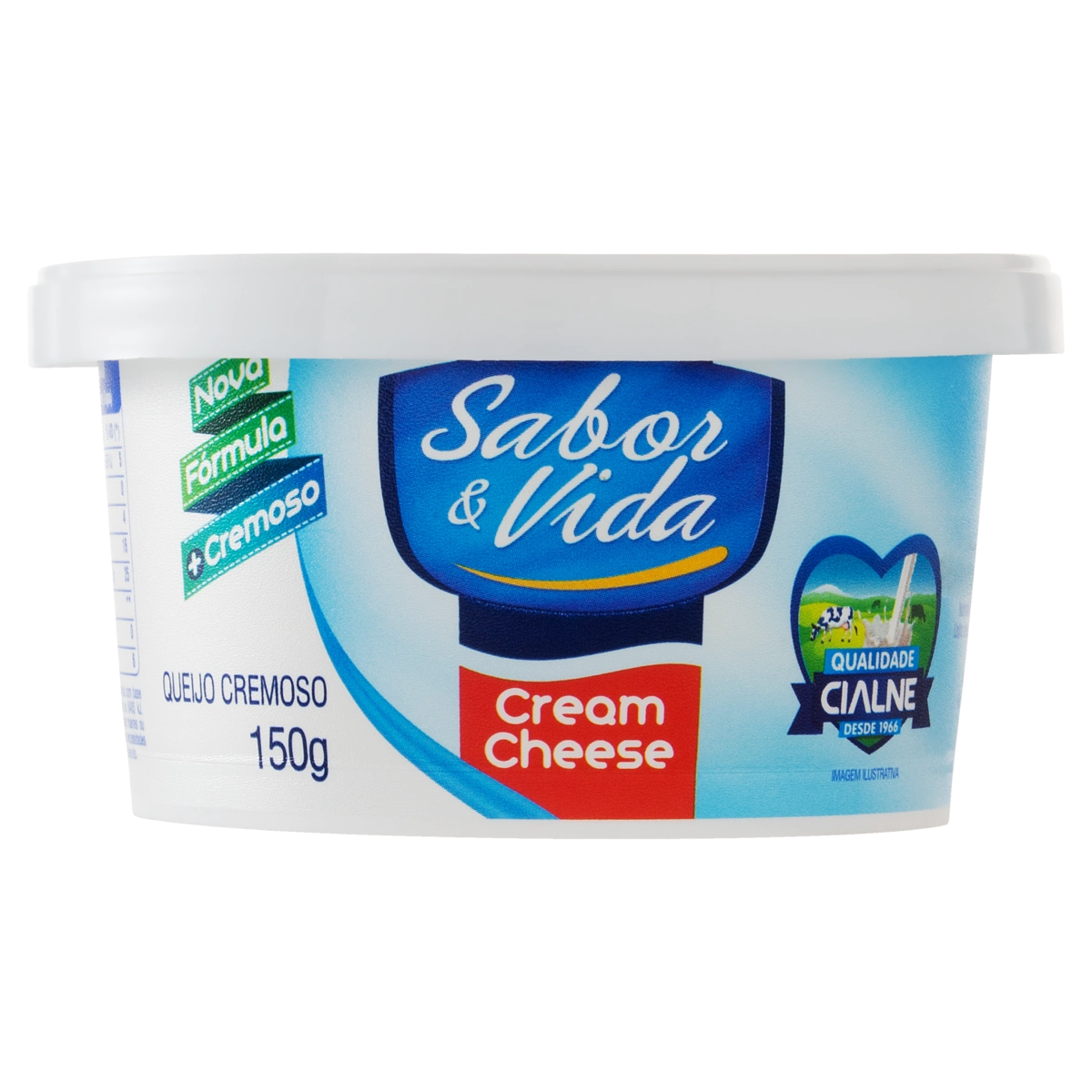 Cream Cheese Sabor Vida Pote 150g