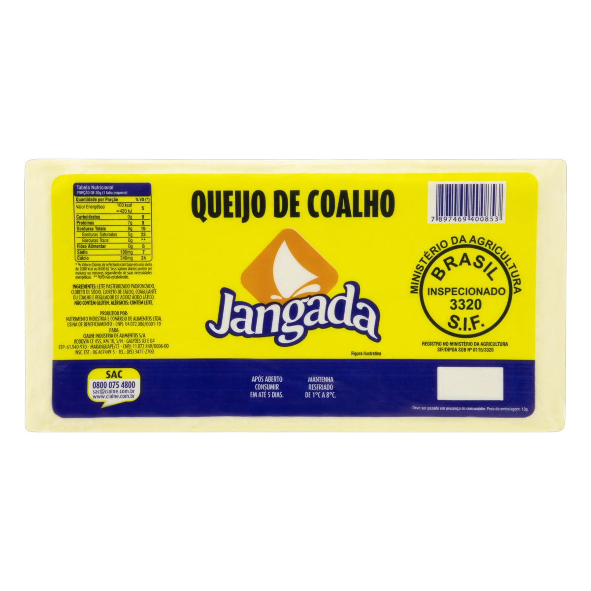 Queijo Coalho Jangada