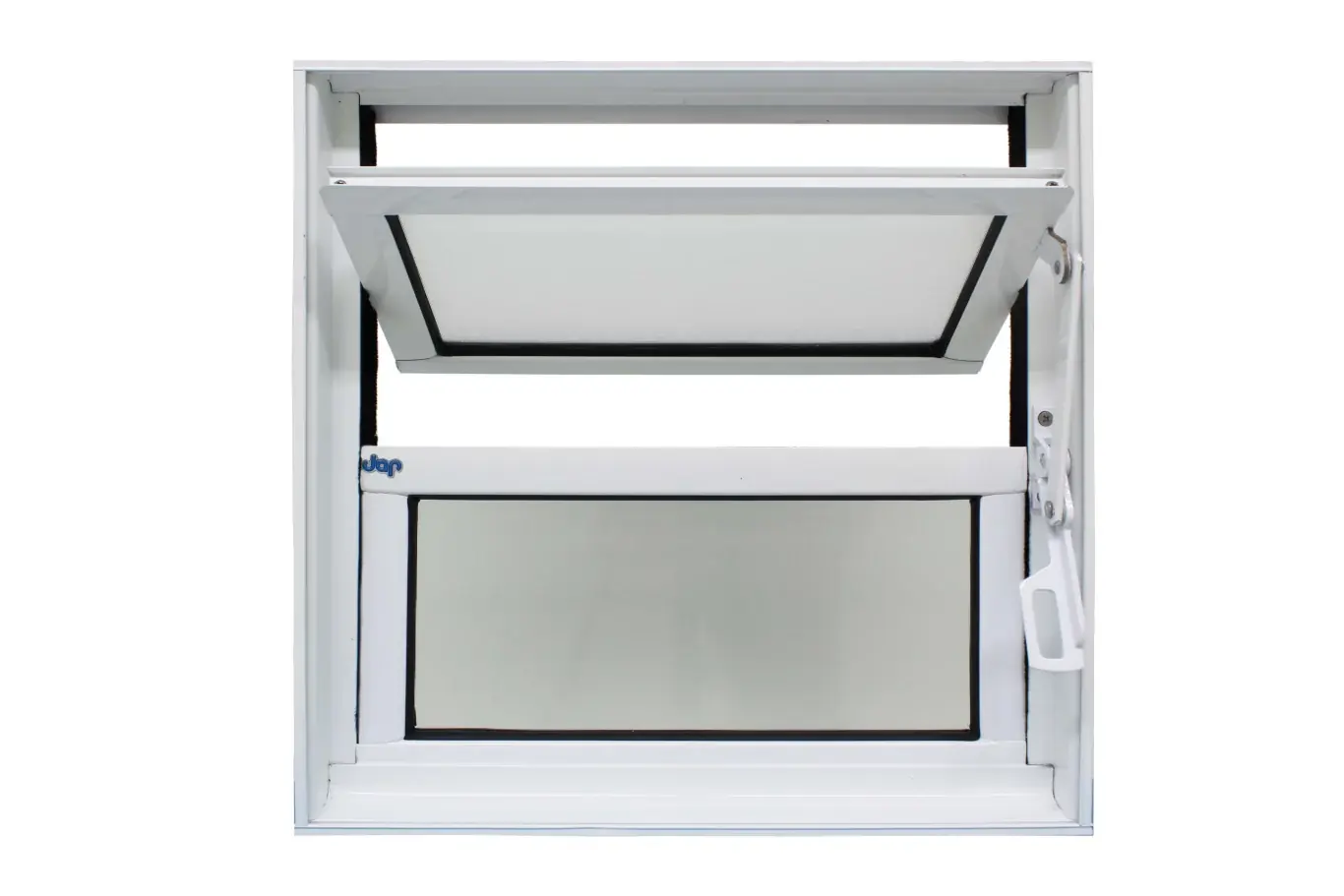 Janela Basculante Alumínio Branco 40x80x6cm Jap Caribe Max