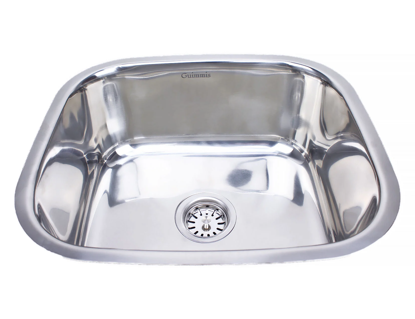 Cuba Inox Pia Cozinha Gourmet De Embut Polido Guimmis 9461