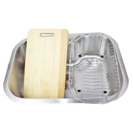 Cuba Em Aço Inox Aco 304 Gourmet Embutir Escovado Guimmis 9122x
