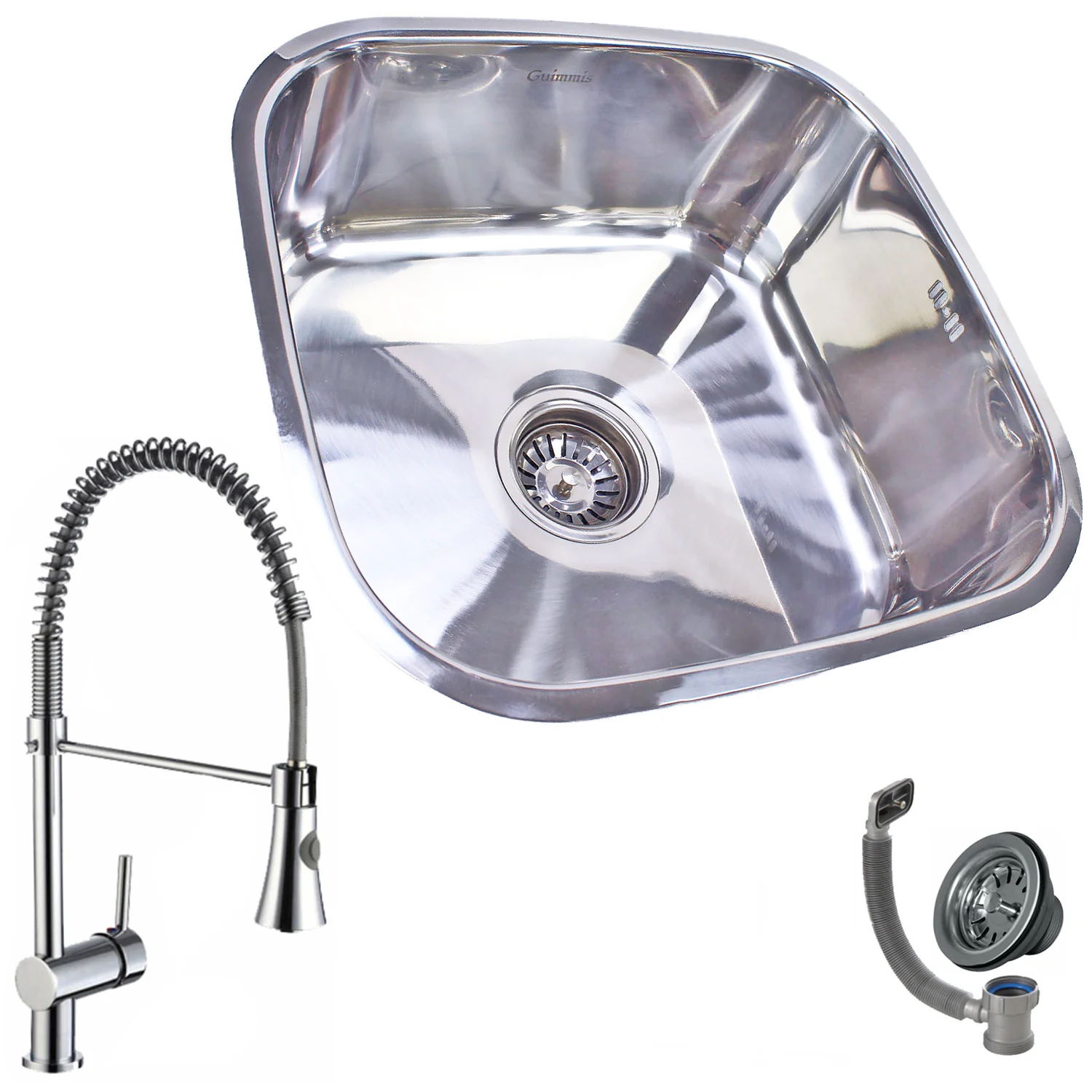 Cuba Simples 9463 Polida+torneira Miami Gourmet Inox Guimmis®