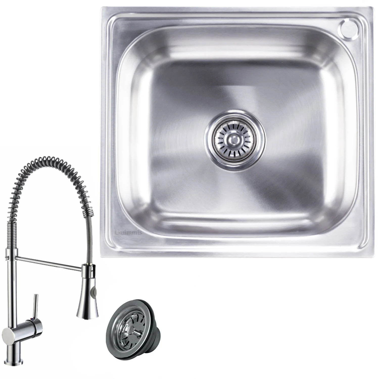 Cuba Inox Simples Sobrep 4642+torneira Miami Gourmet Guimmis®