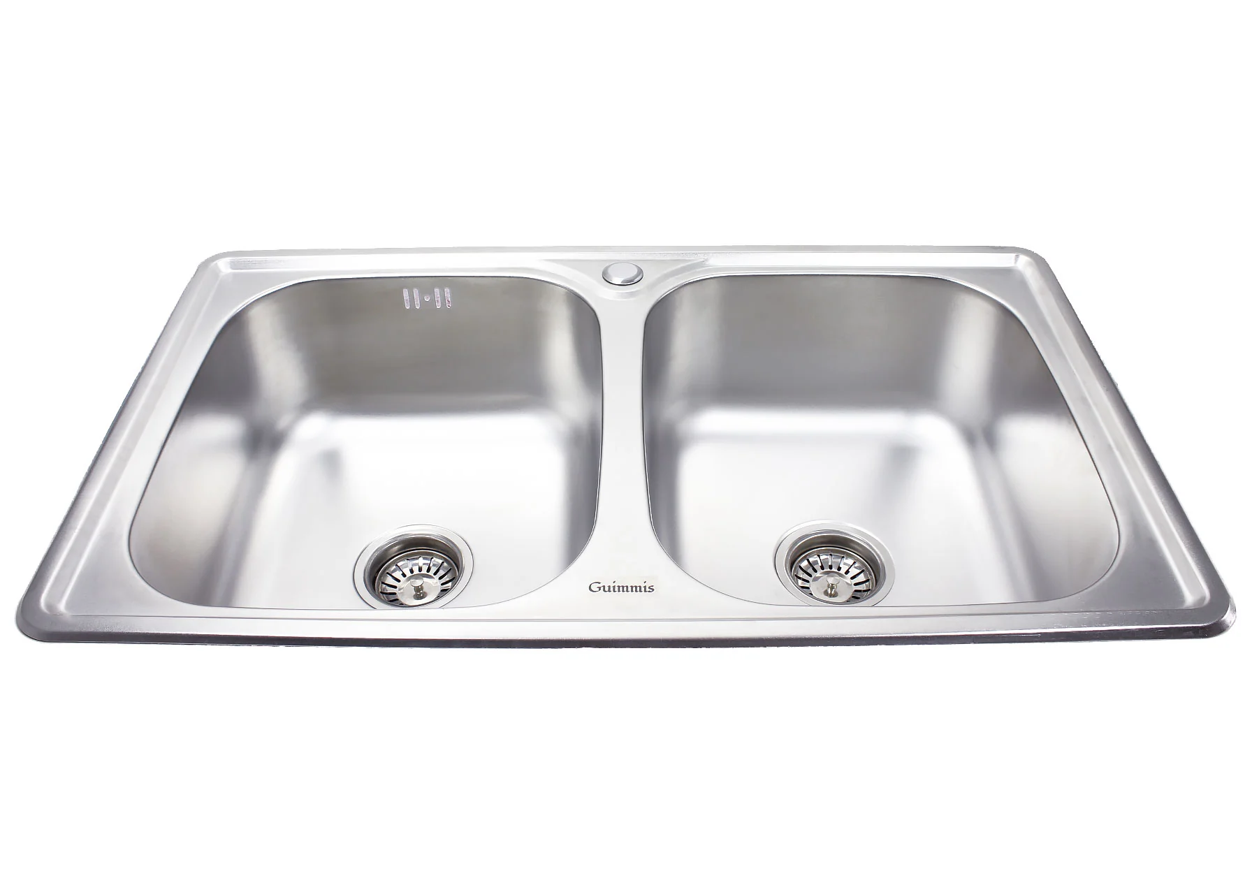 Cuba Inox Dupla Cozinha Gourmet Sobrep Platina Guimmis 9569