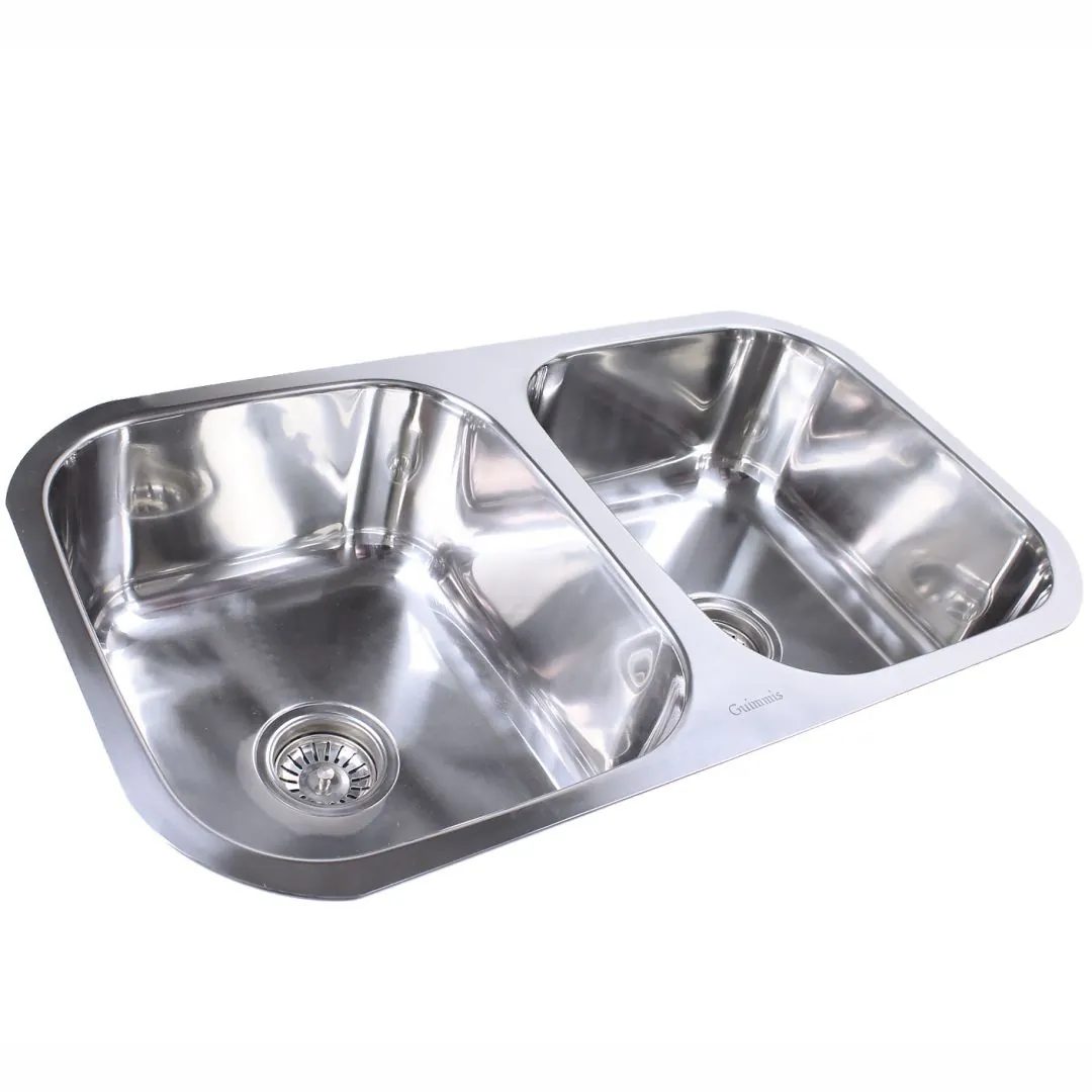 Cuba Inox Dupla Cozinha Gourmet Embutir Polido Guimmis 9261