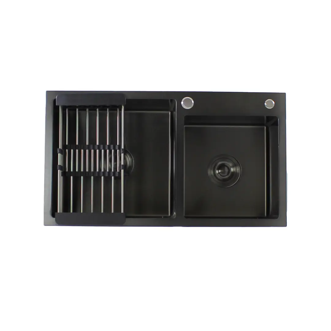 Cuba Cozinha Gourmet Em Aço 304 Nano Black Guimmis 7542t
