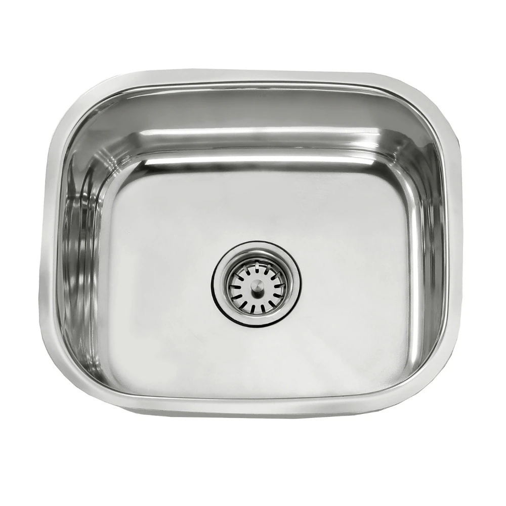 Cuba Simples Inox Polido Pia Cozinha Gourmet Guimmis.casa