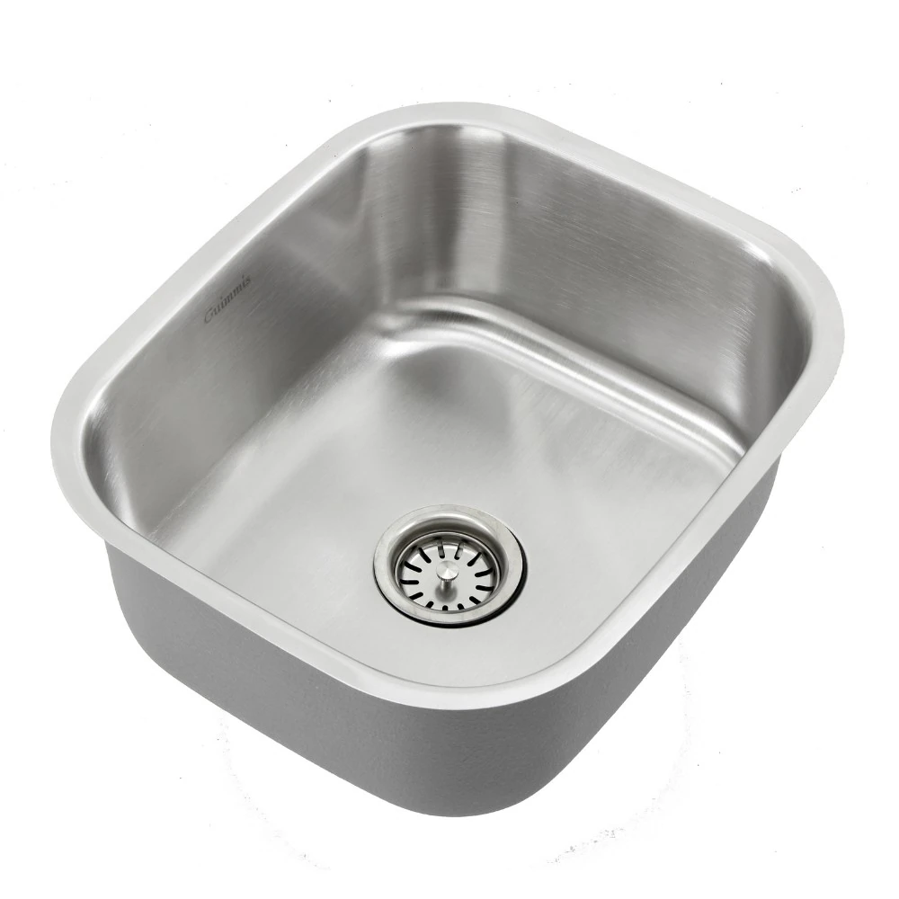 Cuba Simples Inox Cozinha Gourmet 44,5x41 Cm Guimmis.casa