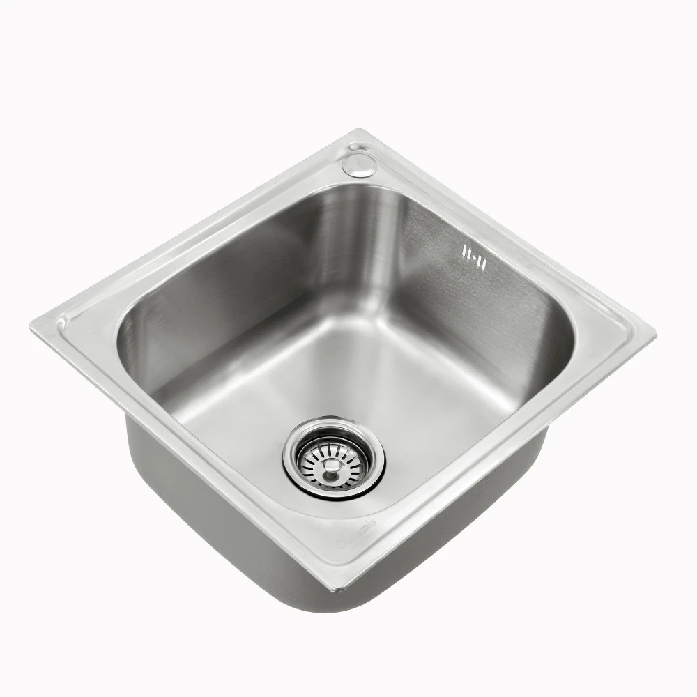 Cuba Simples Inox Gourmet Pia Cozinha 46×42 Cm Guimmis.casa