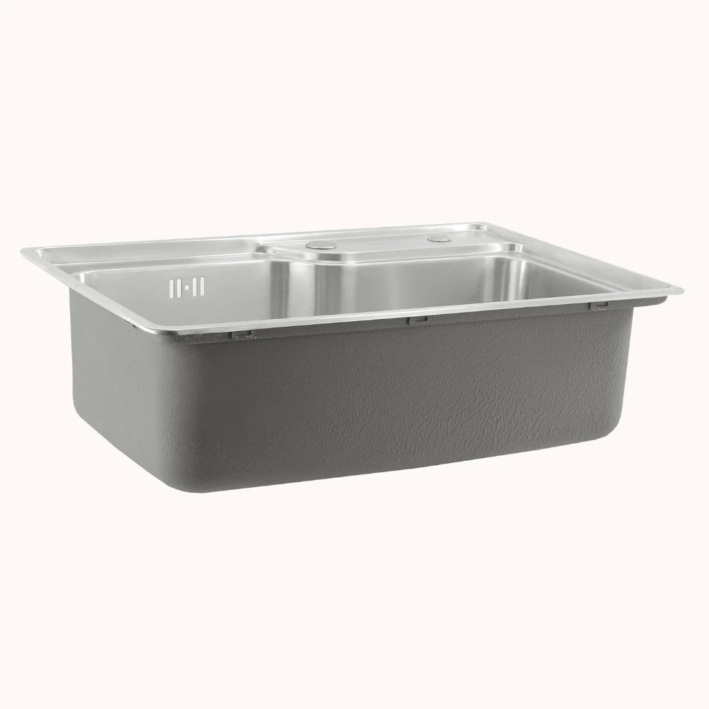 Cuba Simples Aço Inox 304 Escovado 66x45 Cm Guimmis.casa