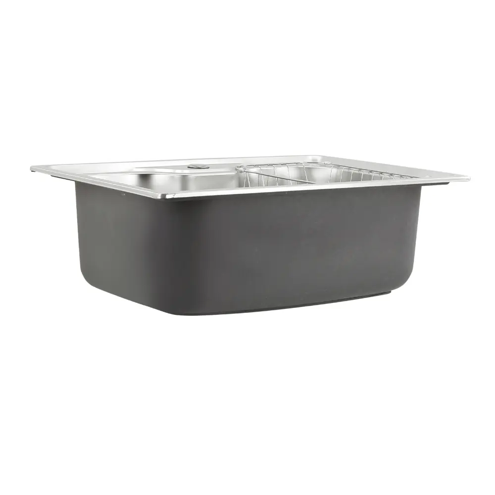 Cuba Gourmet Inox Acetinado Com Cesto 60x42 Cm Guimmis.casa