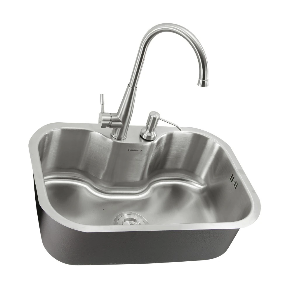 Cuba Simples Gourmet Em Aço Inox 304 63x43 Cm Guimmis.casa