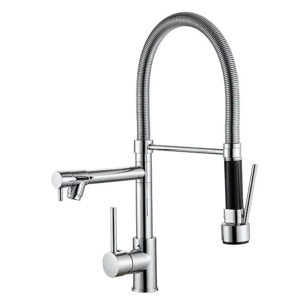 Torneira Em Aço Inox Para Cozinha Monocomando Cannes Inox