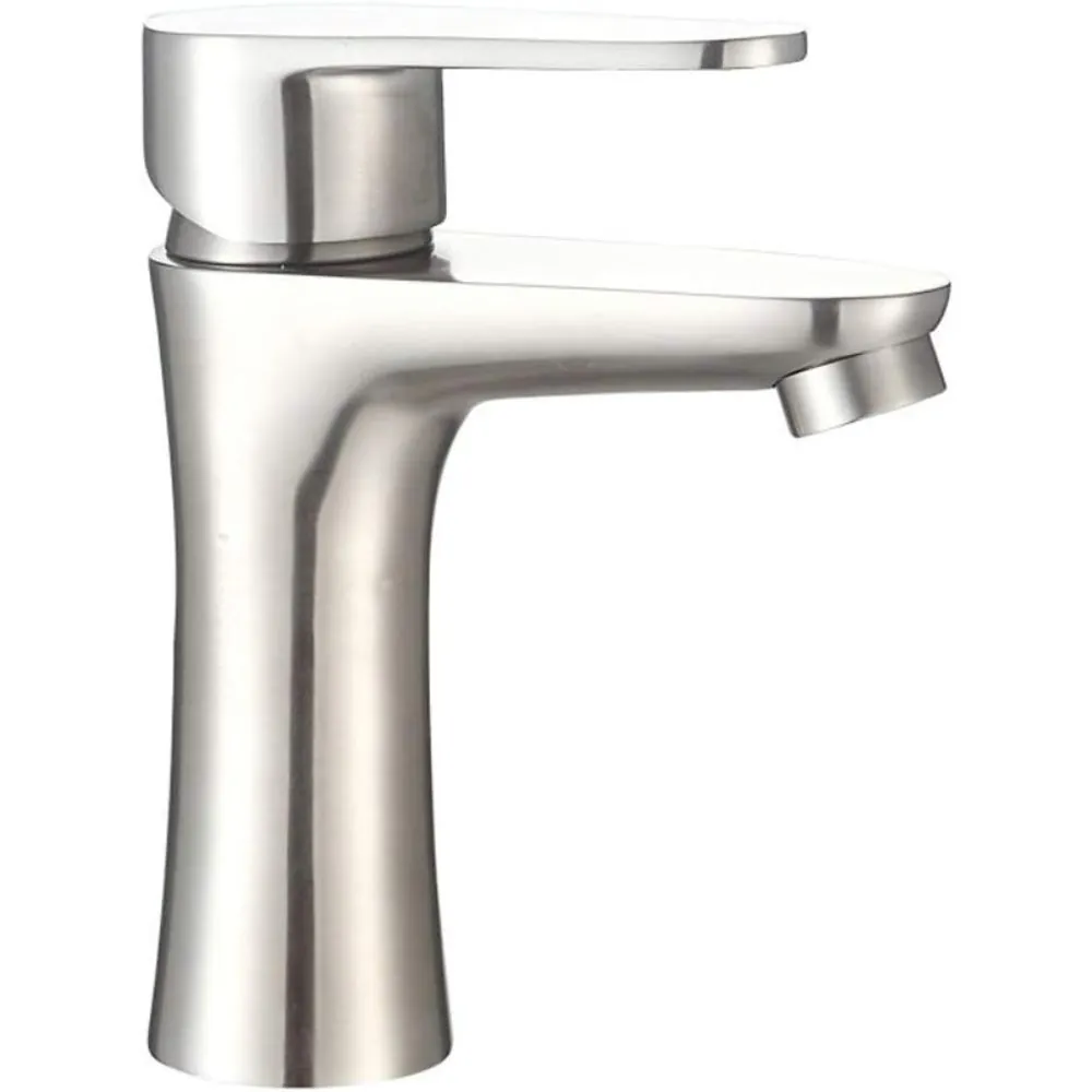 Torneira Madri Em Aço Inox Escovado - Lavatório Guimmis.casa