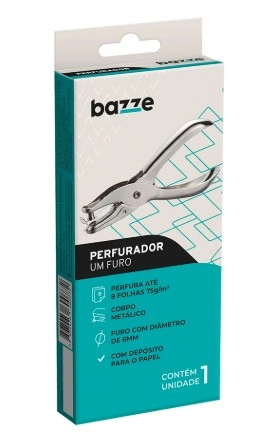 Perfurador Metal Bazze 1 Furo 8f Summit 6