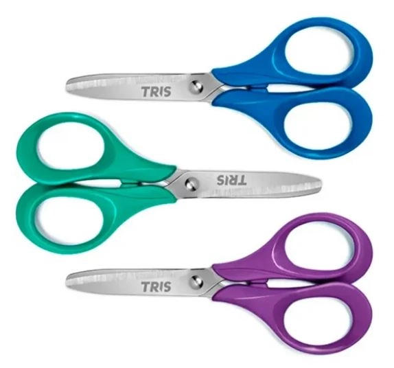 Tesoura Escolar Tris Class
