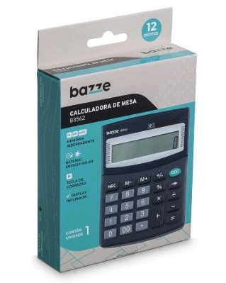 Calculadora De Mesa Preta