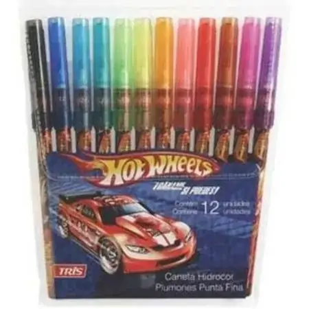 Tris Hot Wheels Hidrográfica 12 Unidades