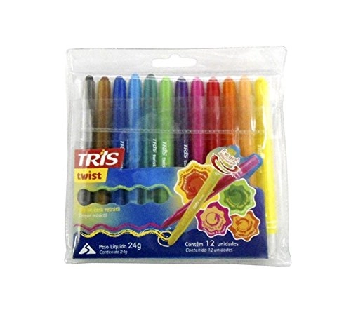 Giz Cera Tris Twist Retrat.12 Cores