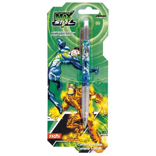 Lapiseira Max Steel 07mm Shake