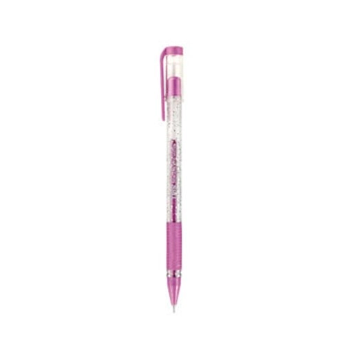 Caneta Esf.tris E.gel Glitter Pink