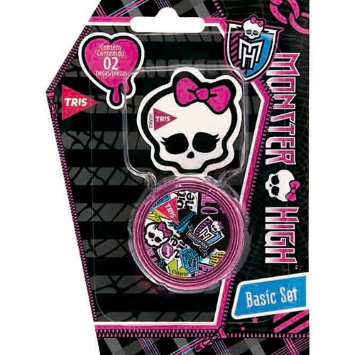 Kit Escolar Tris Monster High 2 Peças