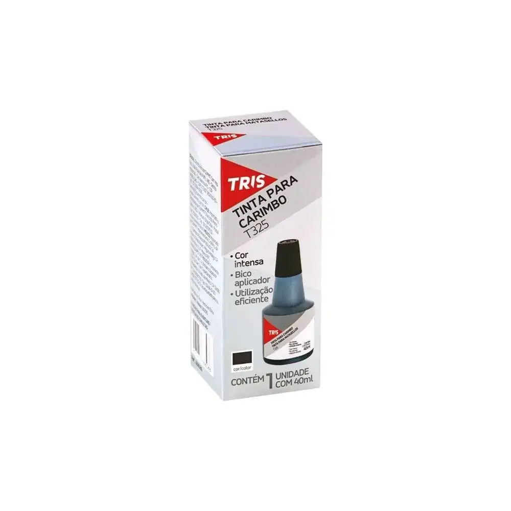 Tinta P/carimbo Tris Azul