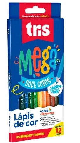 Lapis Cor Tris Mega Soft 12 Cores