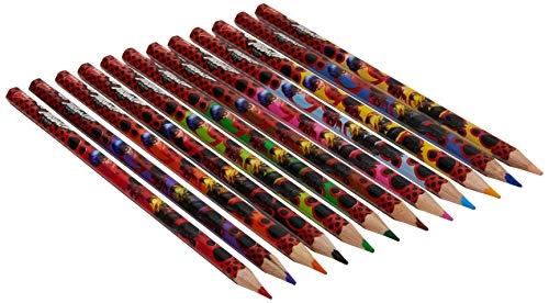 Lapis De Cor Tris Miraculous C/12 Cores Un