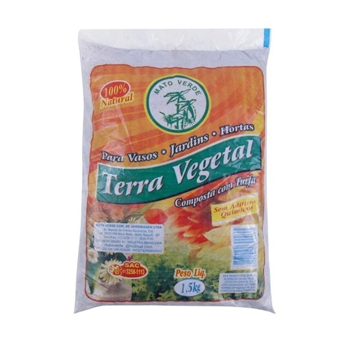 Terra Vegetal 1,5kg Mato Verde