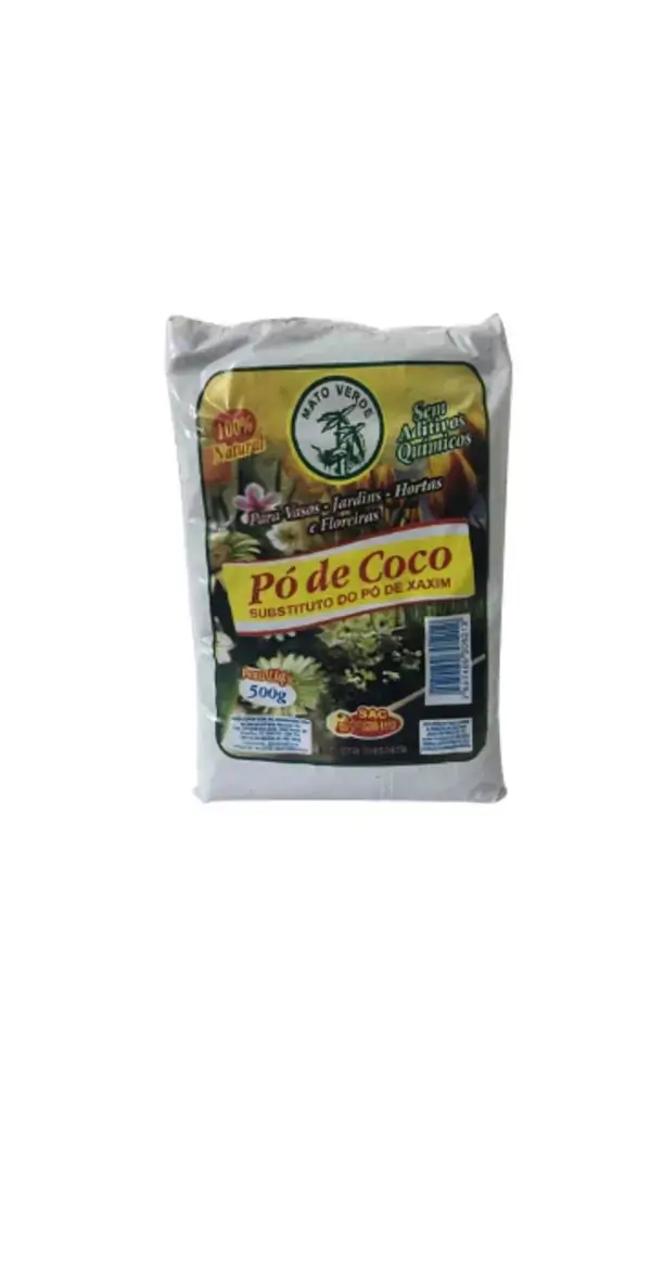 Po Casca De Coco 500g Mato Verde