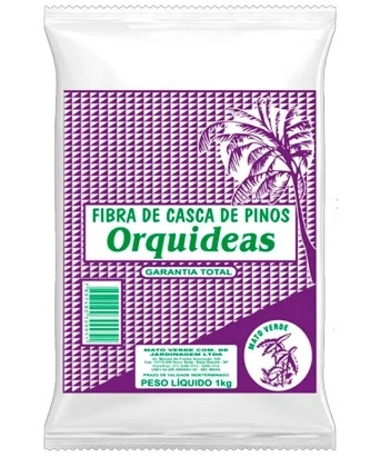 Fibra De Casca De Pinos Mato Verde 1kg Un