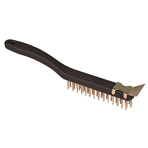 Escova De Aço Carbono Manual Com 3 Fileiras Vonder