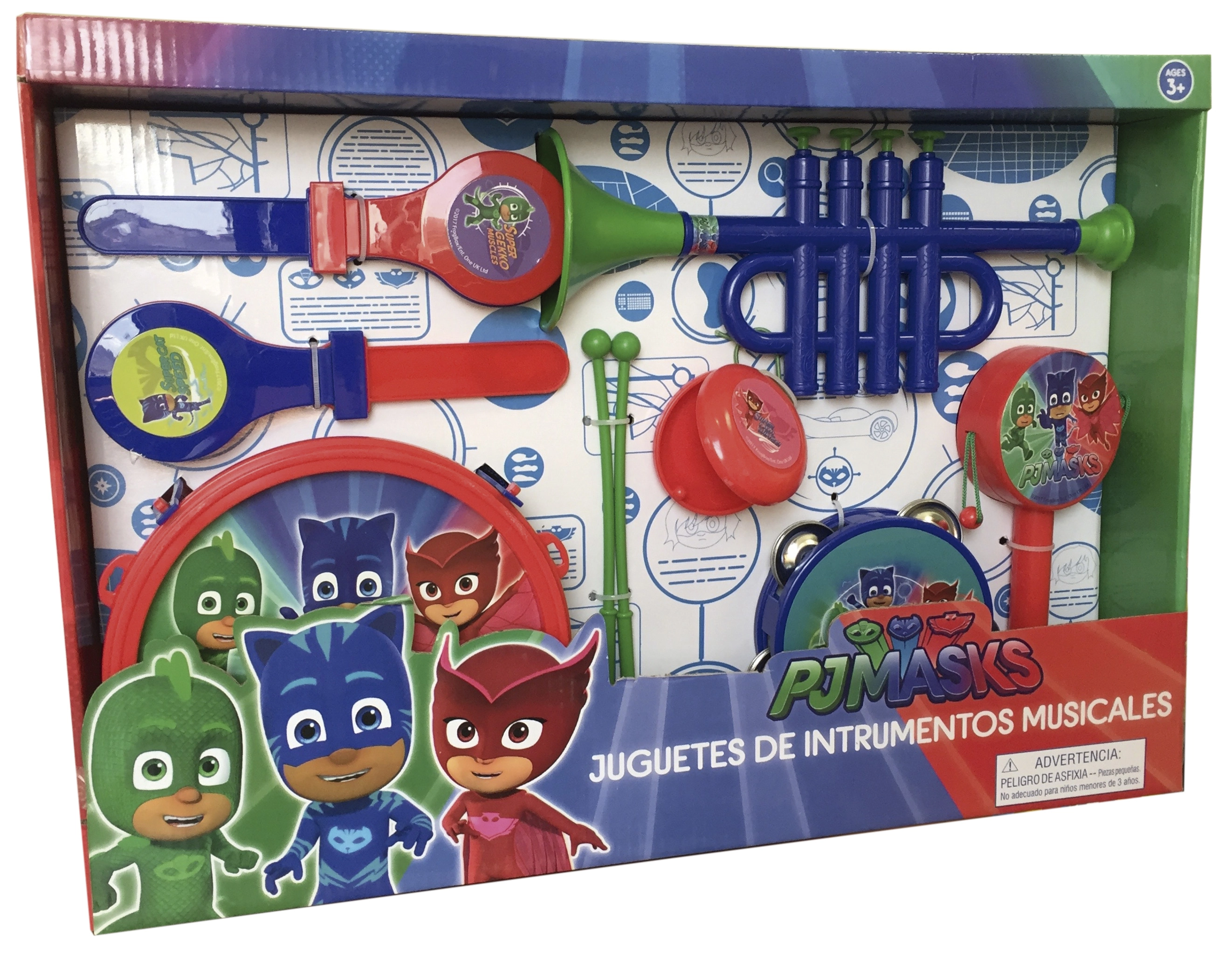 Conjunto Musical PJ Masks Kit Musical Candide