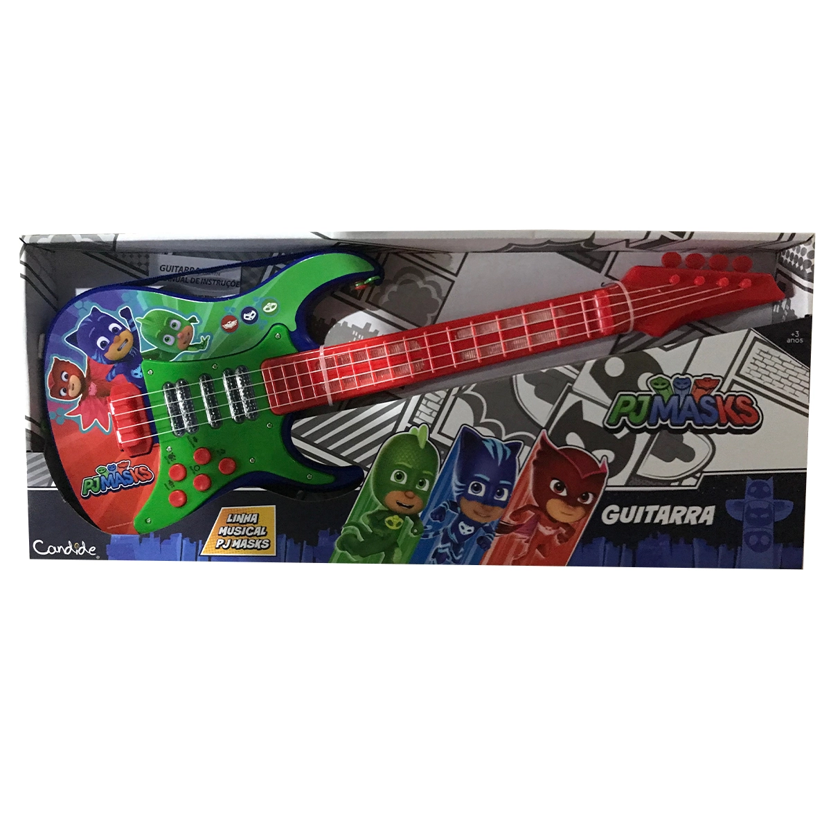 Mini Guitarra - PJ Masks - Candide