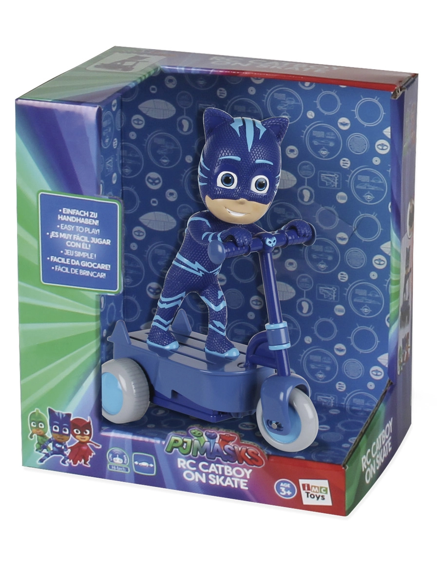 Scooter Pj Masks Rc 3 Func Pilhas Ref 1749 Candide