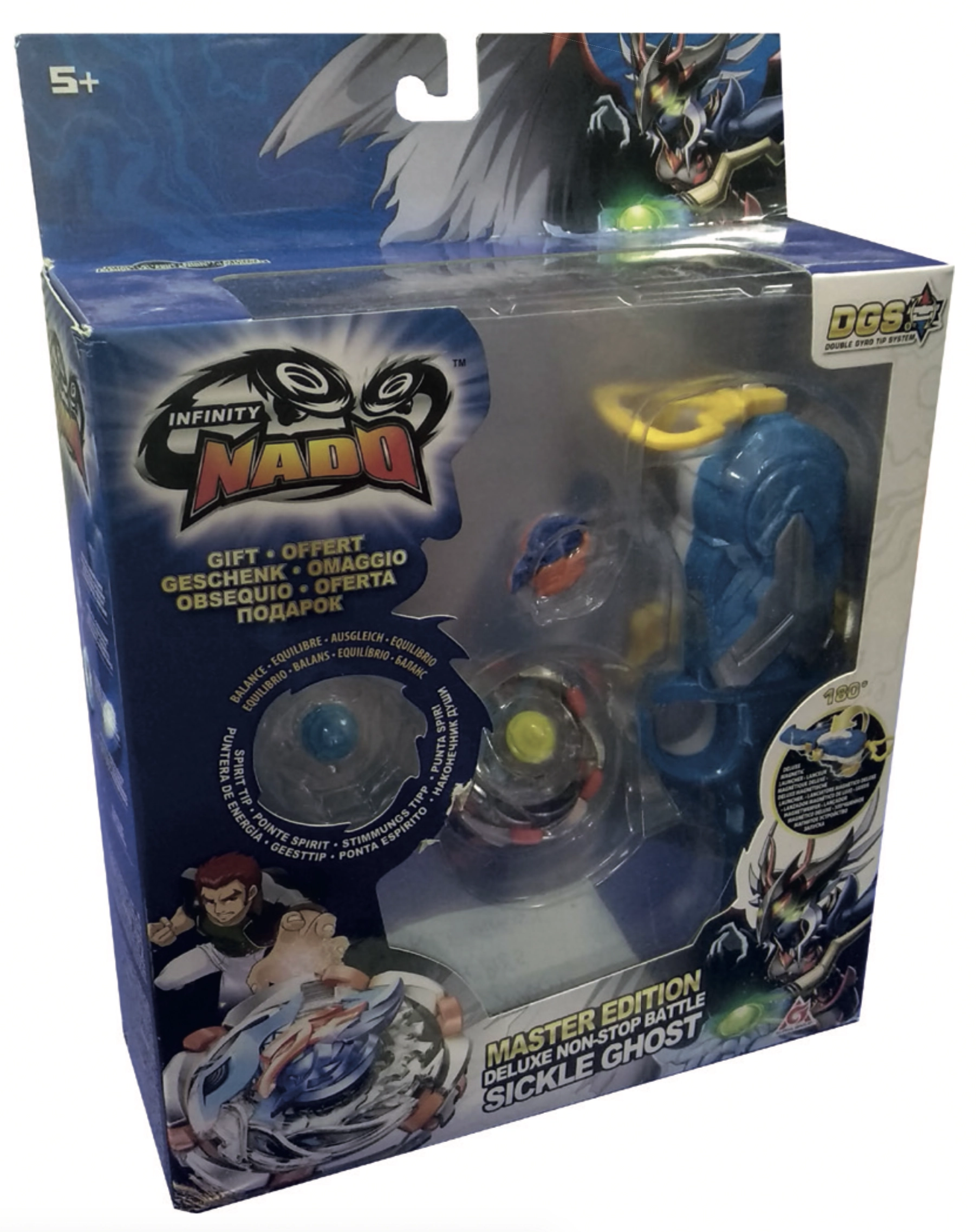 Pião de Batalha - Infinity Nado V - Master Series - Sickle Ghost - Candide