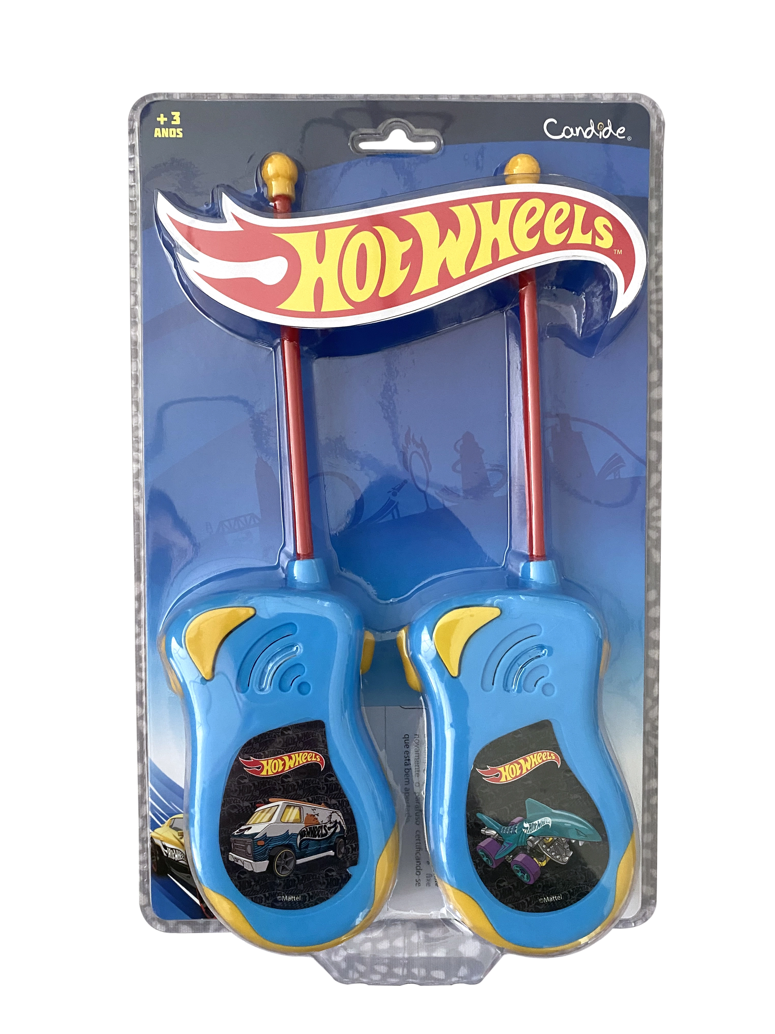 Conjunto de Walkie-Talkie - Hot Wheels - Candide