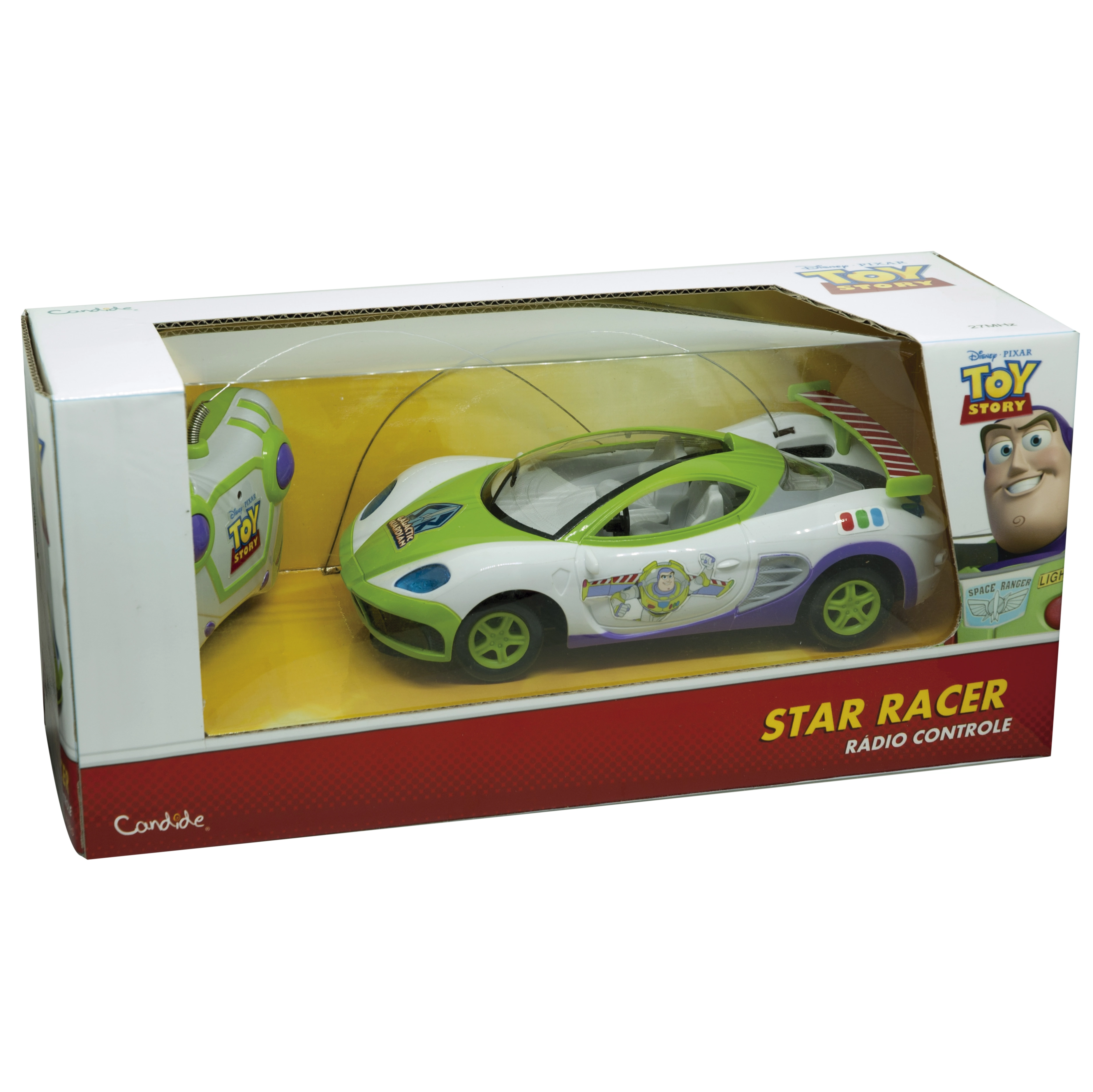 Veiculo Star Racer Toy Story Rc 3 Fu Ref 4942 Candide