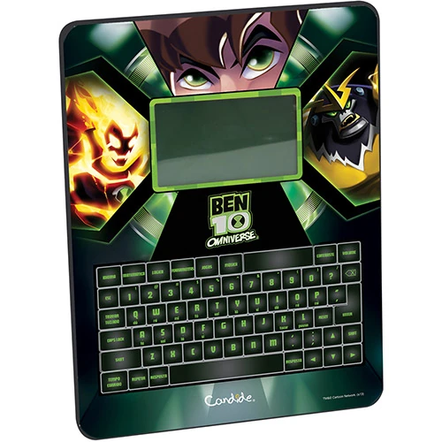 Omni Tablet Infantil Ben 10 Verde Com 40 Atividades Candide