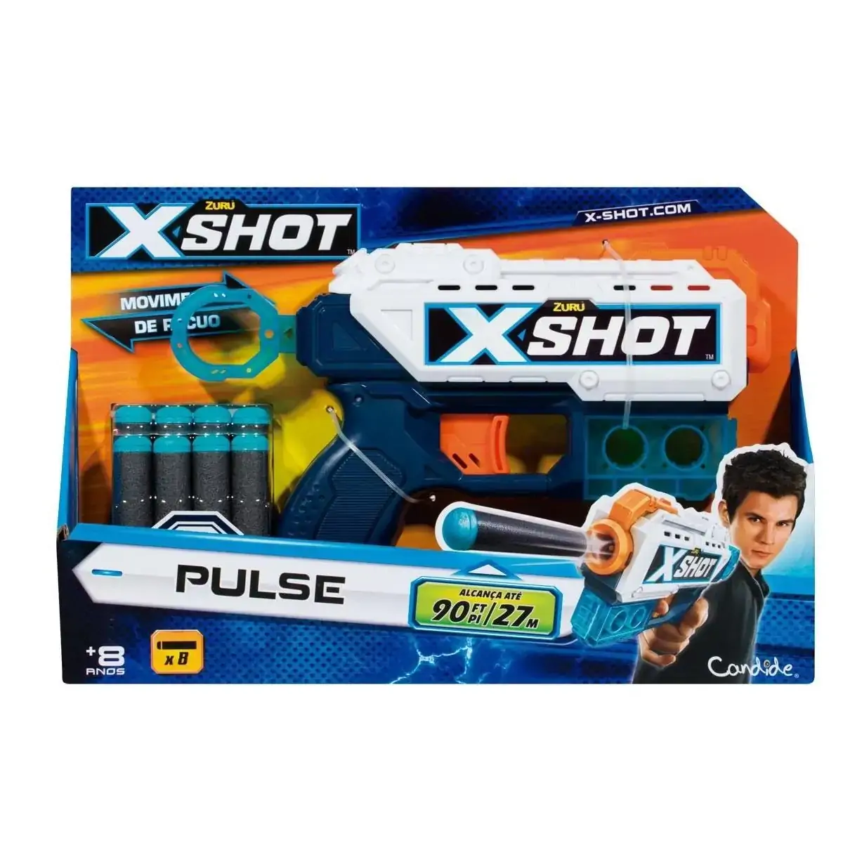 Lançador De Dardos X Shot Excel Series Recoil Candide