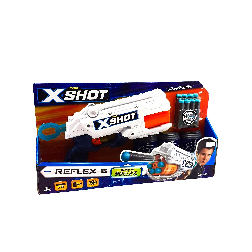 Lançador de Dardo X-Shot Excel Series TK6 6 Dardos Candide