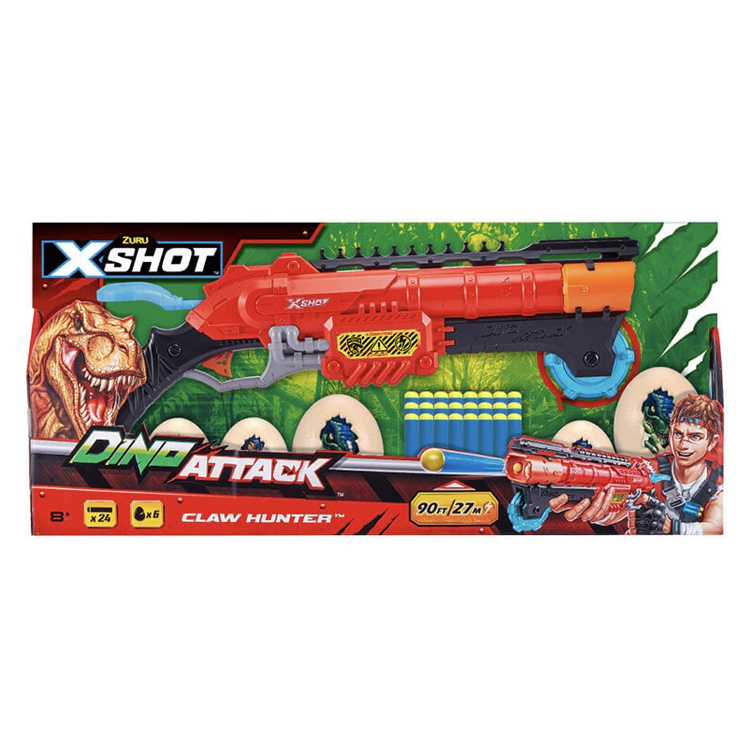 Lançador de Dardor - Dino Attack - Claw Hunter - Candide