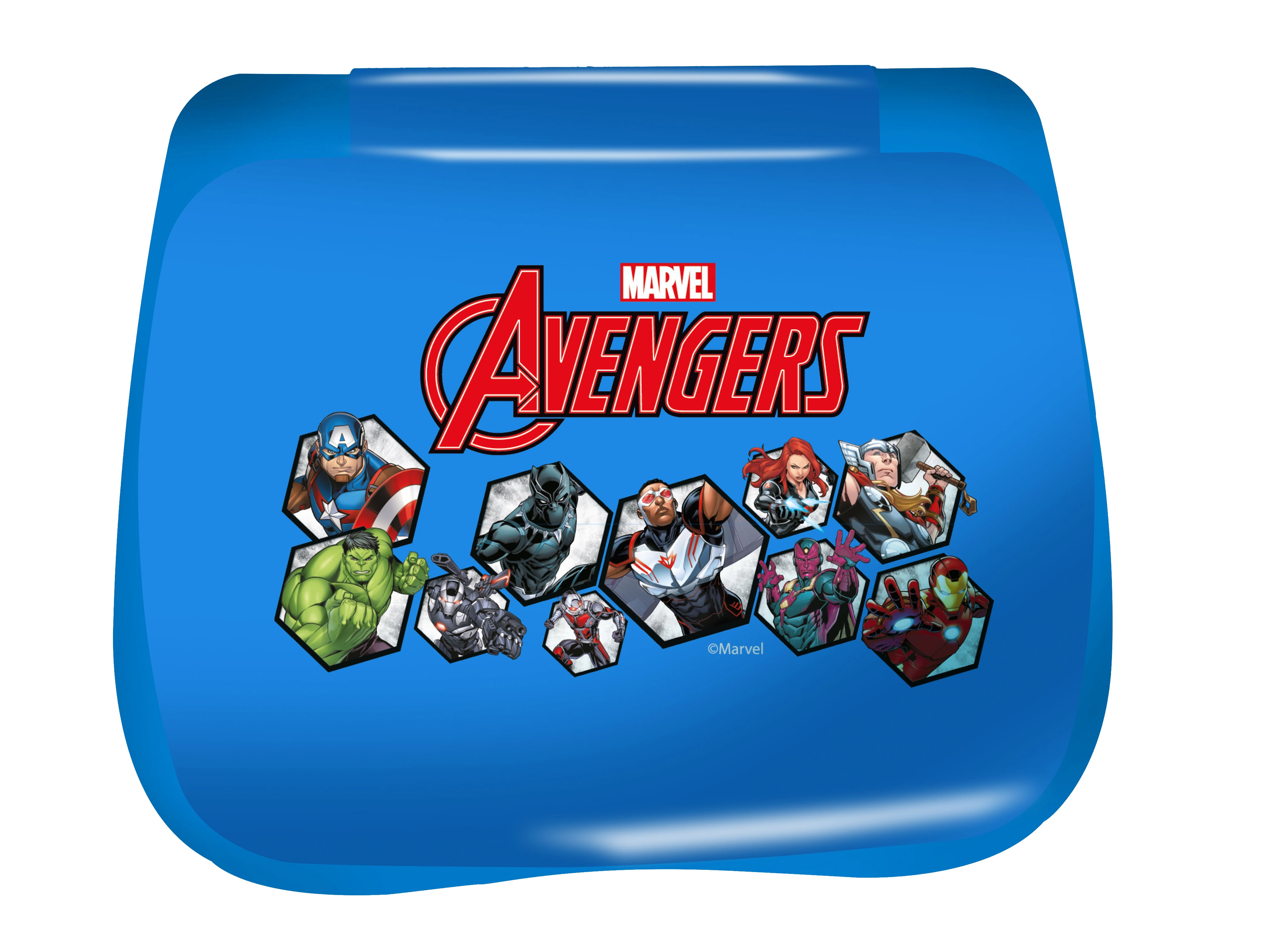 Laptop Infantil Azul Avengers Bilíngue Candide